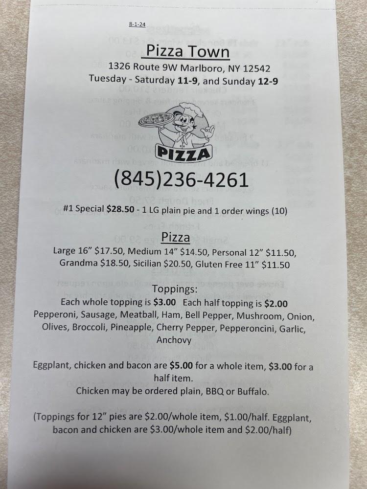 Pizza Town Menu image 4
